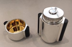 salière et poivrier, Puiforcat, art-déco