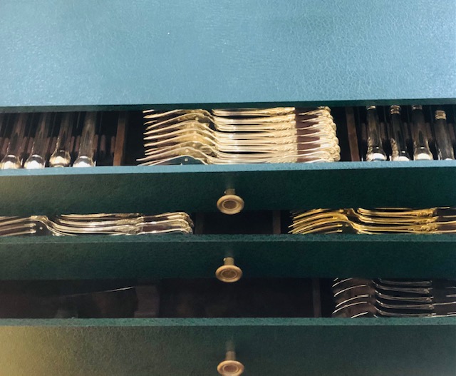 coffre de ménagère antioxydant