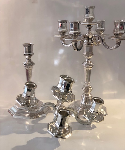 (Français) Magnifique paire de chandeliers, Christofle, à saisir vite !