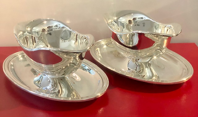 Paire de saucières, modèle Albi, Christofle, à saisir vite !