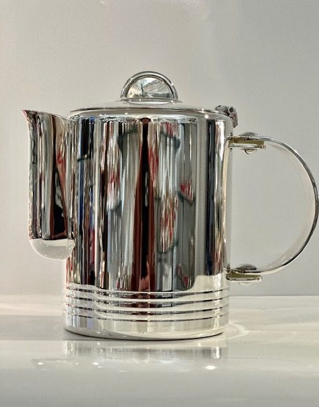 (Français) Théière Christofle, inspiration art-déco.